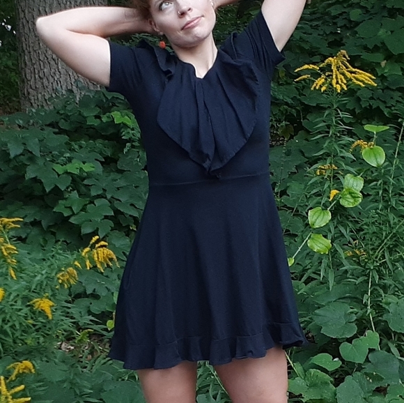 Knit Ruffle Dress - Picture 4 of 5